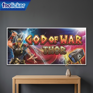 แผงวงจรเกมอาร์เคด FRO God of War Thor สำหรับเครื่องเล่นเกมหยอดเหรียญ ปลั๊กแบบ US หน้าจอสัมผัสแนวตั้ง ภาษาอังกฤษ - Product Image 3