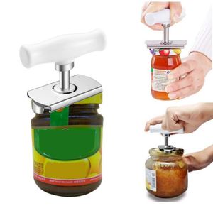 Outil de cuisine multifonctionnel en acier inoxydable, tire-bouchon rotatif antidérapant pour bouteilles de vin, pour un ouverture pratique du vin - Product Image 2
