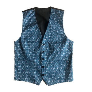 <span class=keywords><strong>Chaleco</strong></span> de Traje de Alta Calidad para <span class=keywords><strong>Hombre</strong></span>, Estilo Esmoquin, <span class=keywords><strong>Tweed</strong></span>, para Boda, Formal, de Negocios, con Botones Dorados - Product Image 2