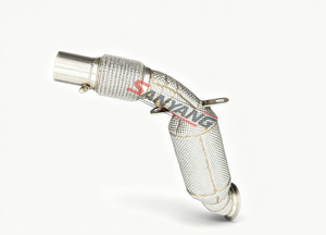 Tuyau d'échappement haute performance sur mesure pour <span class=keywords><strong>BMW</strong></span> N13 F20 <span class=keywords><strong>F21</strong></span> F22 F30 <span class=keywords><strong>114i</strong></span> 116i 118i 120i 316i 318i 1.6t – Tuyau de test pour tuning - Product Image 2