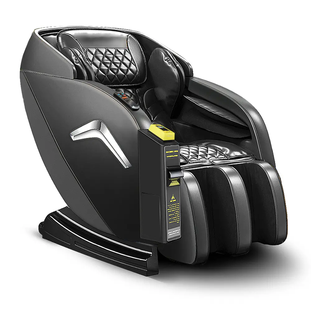 Leading Luxury Shiatsu 4D Massage Chair Foot Spa SL Track Full Body Massage Zero Gravity Recliner Massage Chair