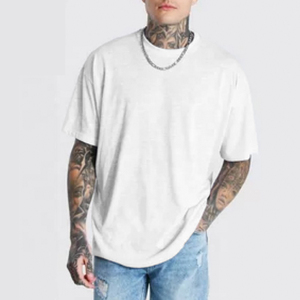 Camisetas Premium 100% Algodón, Extra Grandes, Cuello Redondo, Lisas, para Hombre, Estilo Urbano - Product Image 3