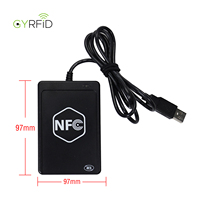 13,56 Mhz USB Lector de tarjetas RFID portátil Escritor ACR1251U NFC Lector USB inteligente NFC sin contacto