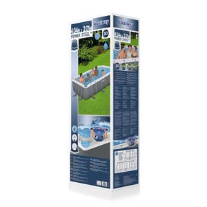 Piscina <span class=keywords><strong>Inflable</strong></span> Elevada con Marco Metálico, Material de PVC, 4.04m X 2.01m X 1.00m, para Niños y Adultos, Modelo 56442 - Product Image 6