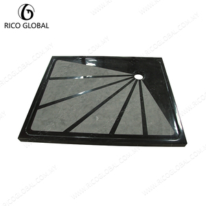 Plato de Ducha de Piedra Artificial Cortado a Medida, Base de Ducha de Resina Acrílica Impermeable, Fabricado en Malasia, OEM - Product Image 6