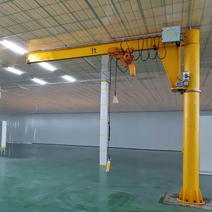 Grue à flèche Ke Ke Jib Crane Bibo, modèle le plus vendu, 2 et 3 tonnes, à montage au sol, avec palan à chaîne - Product Image 2