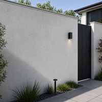 Peinture acrylique liquide en gros pour revêtement minéral naturel, peinture artistique pour pierre colorée avec pinceau pour la décoration de villas et de maisons