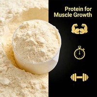 Proteína de Suero Natural Premium, Aislado de Creatina Monohidratada, L-Carnitina, Electrolitos en Polvo, para Belleza y Desarrollo Muscular, 50g+