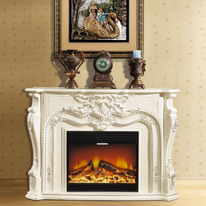 <span class=keywords><strong>De</strong></span> mármol blanco decoración <span class=keywords><strong>de</strong></span> chimenea moderna rodea - Product Image 1