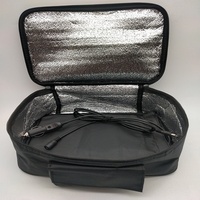 Sac chauffant portable 12V en tissu pour voiture avec contrôle thermostatique, isolation alimentaire, sac isotherme et plaque chauffante pour repas