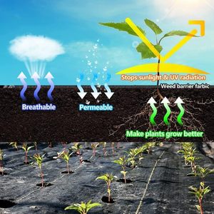 Cao cấp Vườn cỏ dại rào cản nông nghiệp che phủ mặt đất giá giảm giá <span class=keywords><strong>Weed</strong></span> mat - Product Image 3