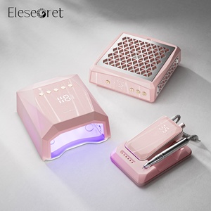 Ensemble d'équipement <span class=keywords><strong>professionnel</strong></span> <span class=keywords><strong>pour</strong></span> salon de manucure, perceuse à ongles électrique 35000 tr/min et collecteur de poussière <span class=keywords><strong>pour</strong></span> ongles, lampe UV LED rechargeable 120 W - Product Image 1