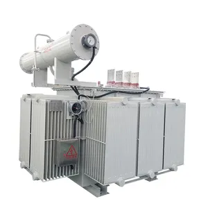 Transformador de potencia de 433v a 33kV, transformador de potencia de inmersión de aceite, trifásico, tipo malayo, 4000kVA