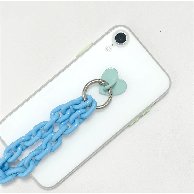 2023 New Design Diy Metal Gold Plated Adhesive Ring Hook Phone Chain Hanger Heart Hook Phone Case Accessories