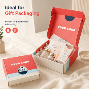 Customizable Rectangle Paperboard Mailer <b>Boxes</b> With Four-Color Printing Logo Design For Gift And Craft Use - Product Image 4