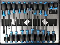 Servante d'Atelier à Sept Tiroirs en Acier Inoxydable, Meuble de Rangement pour Outils Métallique pour Réparation Automobile