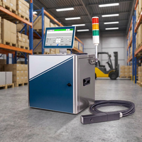 Imprimante à jet d'encre continu haute vitesse pour le codage des cartons et des plastiques, interface tactile, haute résolution