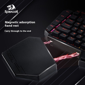 Redragon k585 RGB một tay không dây Bàn phím cơ khí thuận tay trái máy tính xách tay/Bàn phím máy tính để bàn Jedi Survival PU BG PC câm - Product Image 5