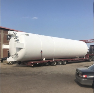 Réservoir de liquide cryogénique à structure verticale 5-300m3 LH2 Hydrogène sur les vannes du réservoir pour la distribution de liquides - Product Image 5