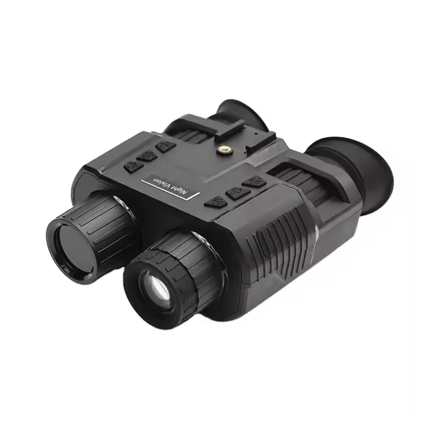 SUNCORE Hands-free NVG Scope with Helmet Mount Infrared Long Range 3D Night Vision Binoculars Camera