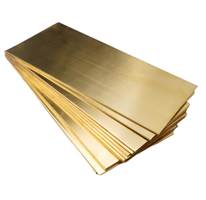 Precio barato H59 Placa de latón Personalizable H59 Corte por láser Hoja de latón Servicio de procesamiento de soldadura H59 Placa de latón - Product Image 2
