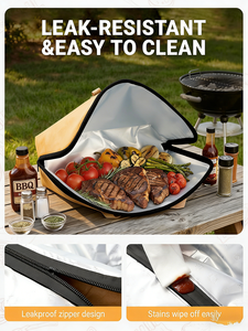 Sac isotherme pour brisket, couverture de barbecue avec ouverture large pour la cuisson de la viande, pour brisket/bœuf/dinde - Product Image 2