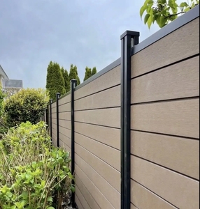 Clôture en WPC haute densité pour barrière anti-bruit, <span class=keywords><strong>isolation</strong></span> acoustique et protection de l'intimité, adaptée aux communautés résidentielles - Product Image 6