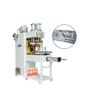 CNC 80KVA Air conditioning backboard nut spot welding equipment, multifunctional spot welding facility for nut