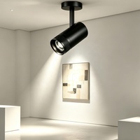 Spot LED de surface zoomable en aluminium pour plafond, idéal pour bureaux et bâtiments, compatible Dali 1-10V Triac Dim, IRC90 UGR19
