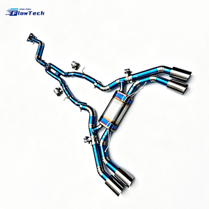ระบบท่อไอเสียแคทแบคไทเทเนียมคุณภาพสูงแบบมีวาล์ว สำหรับ BMW F97 X3M Competition S58 3.0L น้ำหนักเบา ติดตั้งง่ายแบบ Direct Bolt-on - Product Image 2