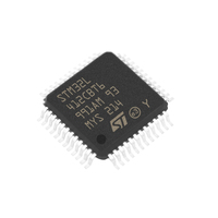 Nuevo paquete STM32L412CBT6 LQFP-48ST, microcontrolador STMicroelectronics MCU, componente electrónico de un solo chip