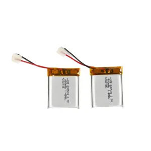 קטן גודל ליתיום יון פולימר כוח חזק 3.7v 602530 400mah סוללה נטענת מיני שטוח תא Li יון