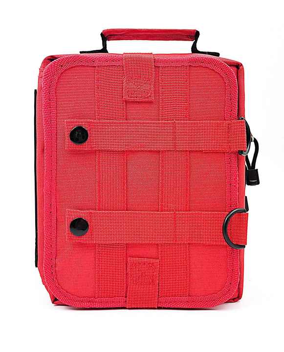 Empty First Responder On Call Trauma Kit Bag W/ Reflectors Orange - View #8
