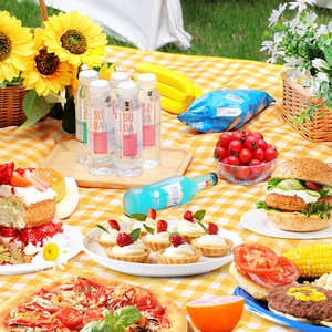 Outdoor Picnic Mat Rectangle Waterproof Thickened Non Woven Fabric For Park Spring Outings And Tents <b>Moisture</b> Proof Mat - Product Image 3