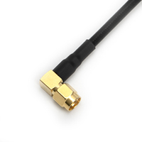 Antena Circular Polarizada de 4.9GHz Tipo Hongo con Conector SMA Macho para Transmisión y Recepción de Video en Drones de Carreras FPV