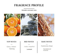 Parfum Agrumes Frais de Haute Qualité 50ml Personnalisable Longue Durée Charme Moderne et Rafraîchissant pour Hommes OEM ODM Usine Marque OMJ