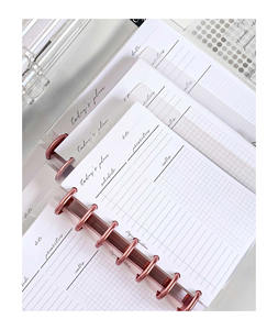 2024 A5 lujo PU cuero oculto ocultar discos encuadernación planificador de negocios cuaderno <span class=keywords><strong>Agenda</strong></span> cuero diario impresión personalizada - Product Image 1