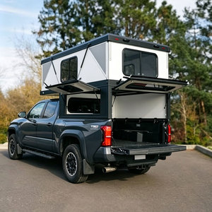 Camper pour pick-up sur mesure, <span class=keywords><strong>caravane</strong></span> tout-terrain, camping-car, fabricant chinois, prix de gros d'usine - Product Image 6