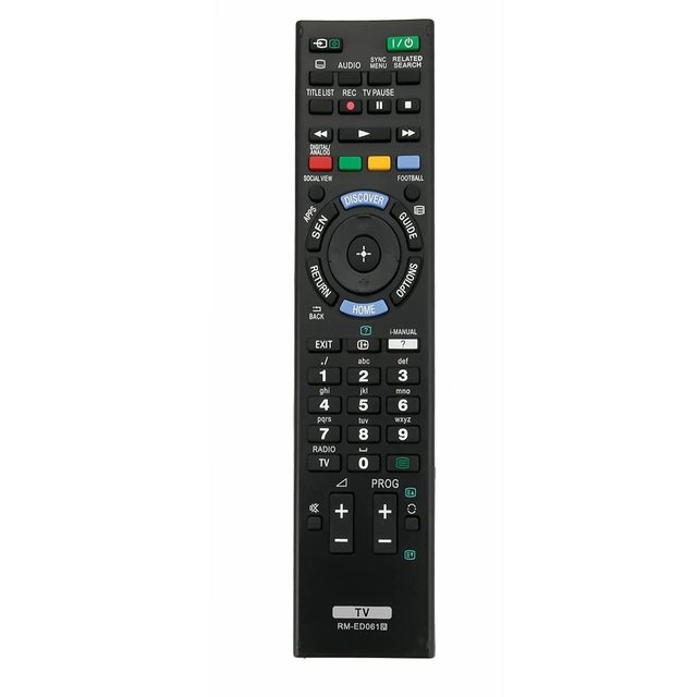New Remote RM-ED061 Suitable for Sony TV Model RM-ED061 RM-ED061 TV KDL-32W600A KDL-32W603A KDL-32W605A KDL-32W650A K
