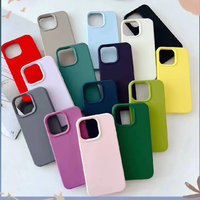 Coque de téléphone en silicone TPU microfibre anti-chute en gros pour iPhone 11 12 13 14 15 16 Pro Max 7 8 Plus X XS Max XR