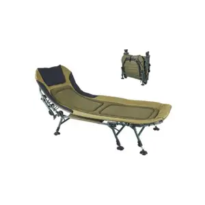 Sillas plegables al aire libre ligero plegable portátil salón playa Picnic Camping pesca carpa cama silla