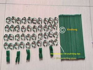 Support de fleurs <span class=keywords><strong>pour</strong></span> orchidées succulentes nouvellement amélioré, support de pot de plante, tige de modelage, support de protection des feuilles fixe - Product Image 6