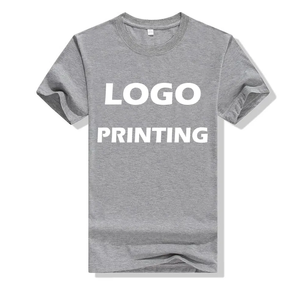 Cheap Price Custom LOGO Printing Plain White T shirt Man/Woman