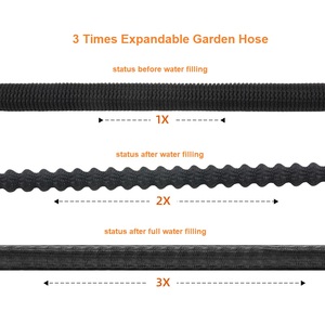 Manguera de Jardín Mágica Flexible y Extensible de Látex de 3 Capas, 25, 50, 75, 100 Pies, con Boquilla de Rociado, Gran Venta - Product Image 5