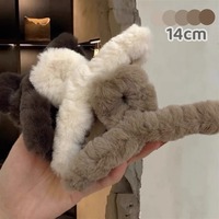 Barrette à cheveux en peluche élégante en cristal de Yiwu, design requin, haute qualité, volume des cheveux à l'arrière de la tête, super grande taille, Mao