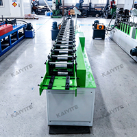 Machine de formage à froid pour persiennes de ventilation en acier coloré, équipement de fabrication de volets de fenêtre pour la ventilation des bâtiments