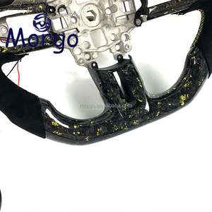 Accessoires pour volant de voiture en fibre de carbone personnalisé Msutang pour S550 GT350 GT500 EcoBoost Mach1, amélioration de l'intérieur - Product Image 3
