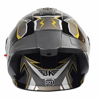 Casques de moto à visière relevable unisexe en ABS pour la conduite et les sports de plein air, personnalisables par le fabricant - Offre Spéciale