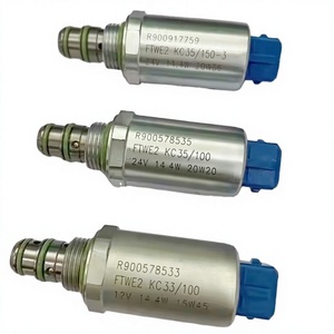 Vanne solénoïde Rexroth 12V FTWE2KC33/100, vanne de commande directionnelle, R900578533 - Product Image 1