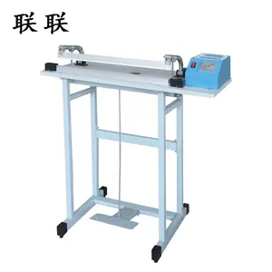 Pedal control semi automatic cutter sealer machine for plastic bags with CE certification
